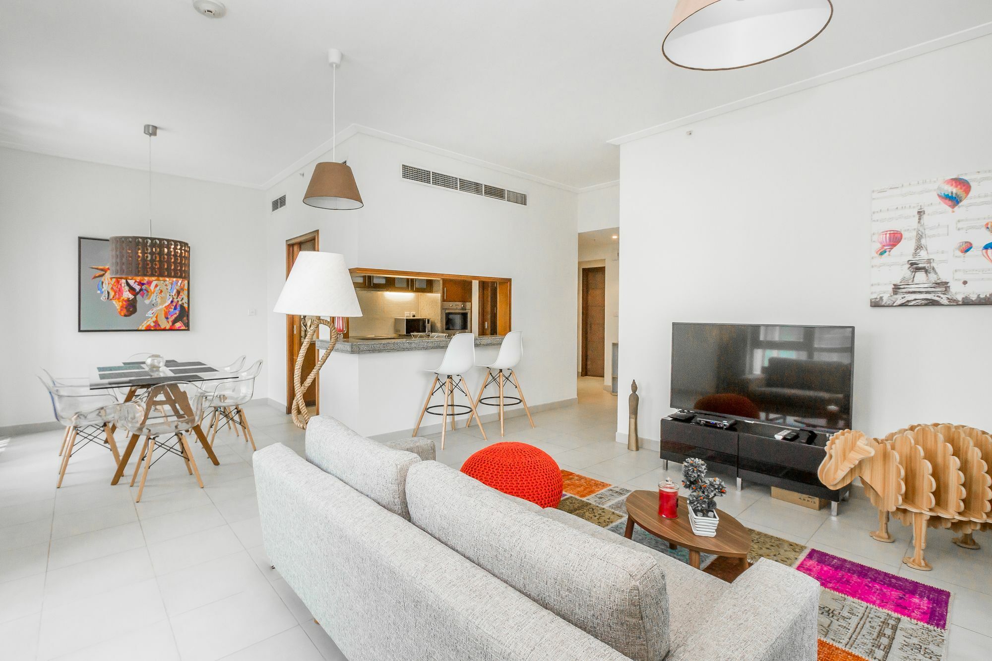 Dhh - Option For 1br In Down Town, South Ridge 4, Partial Burj Khalifa View Apartment